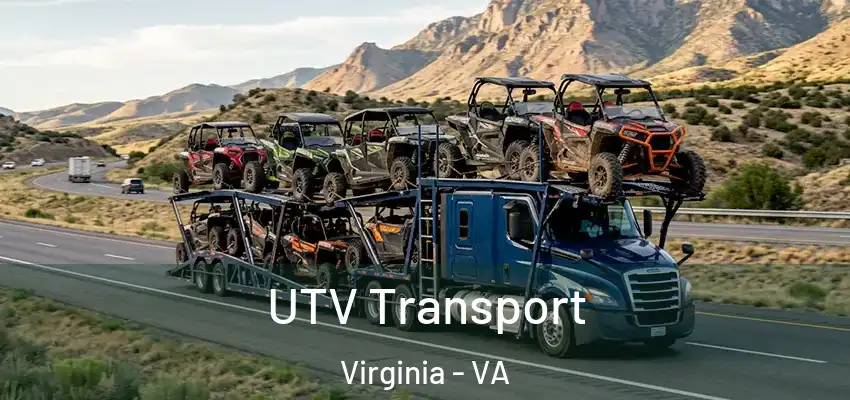 UTV Transport Virginia - VA